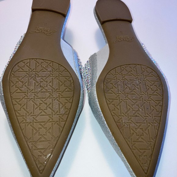 Jewel Badgley Mischka Felina Mules Size 8 NWOT - Picture 4 of 7